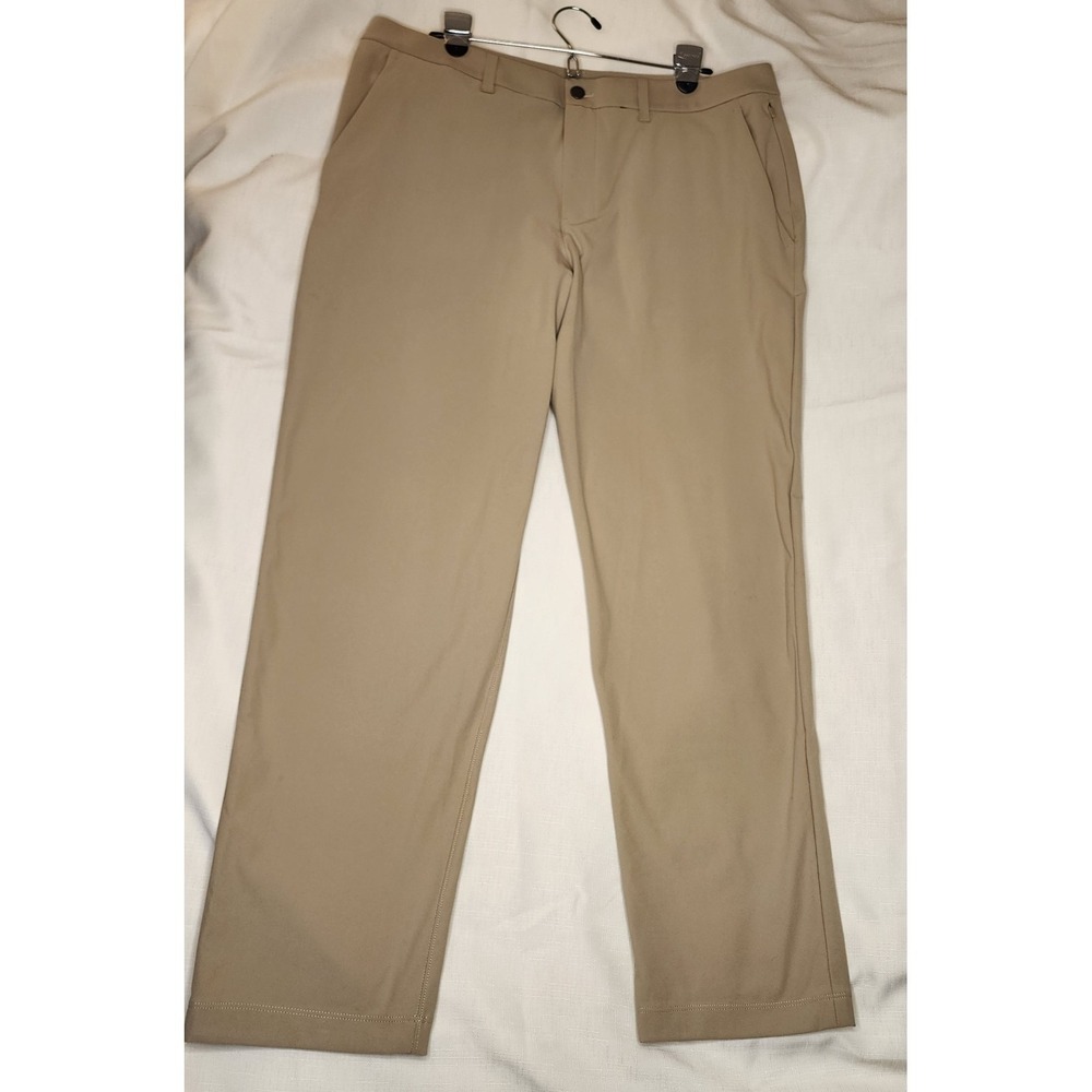 Lululemon Pants Men's 36x30 ABC Chino Stretch Golf Khaki